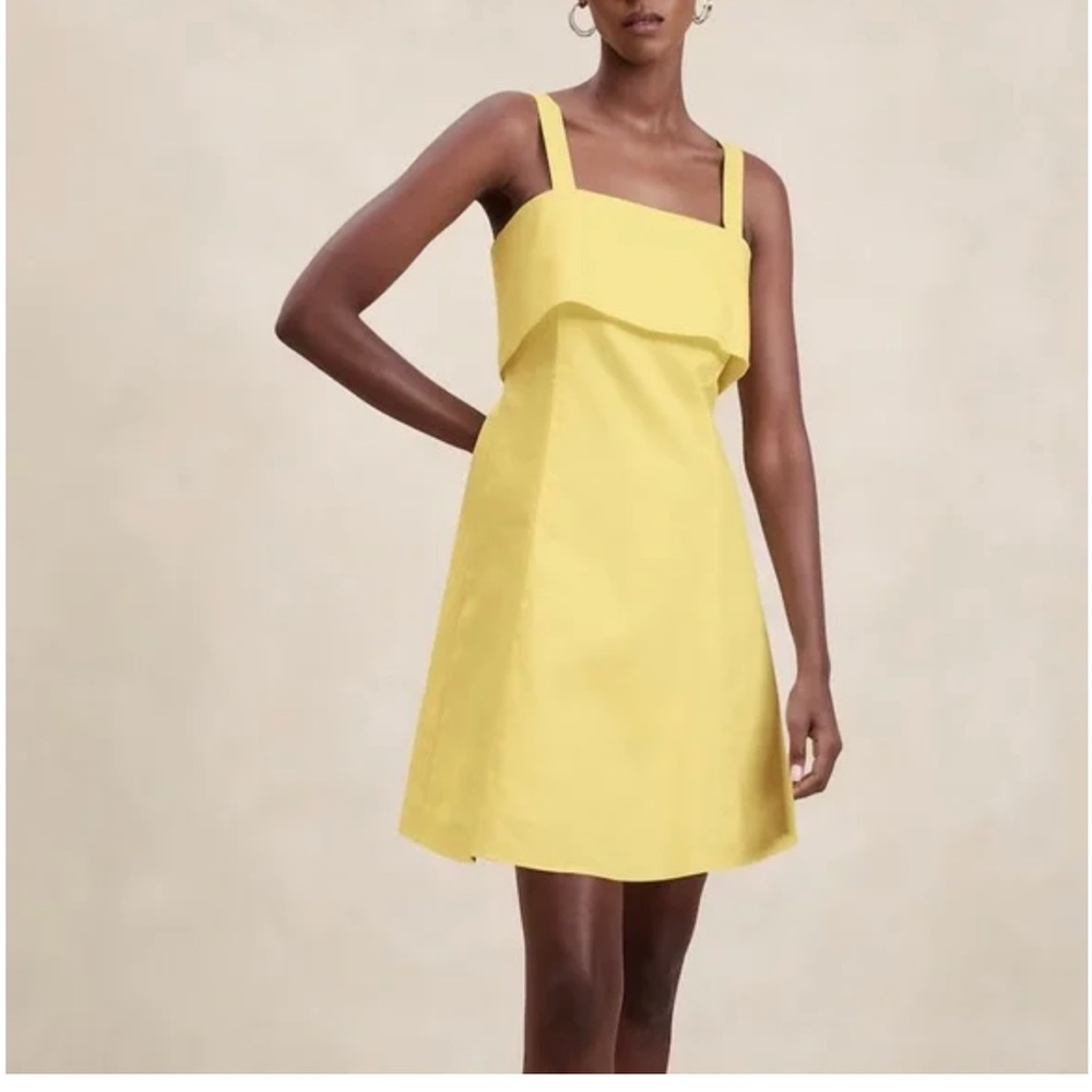 Banana Republic Linen blend dress